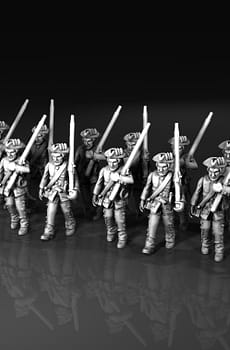 Russian Infantry Marching