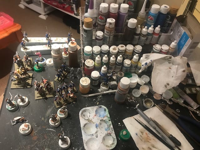 Chris' Painting Table