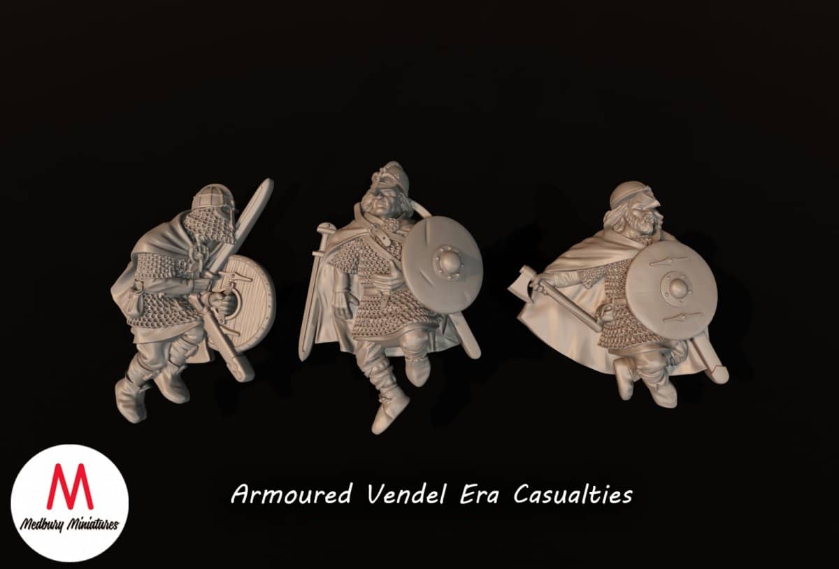 Dark Ages - Vendel Era Armoured Casualties - Day of Battle Games POD